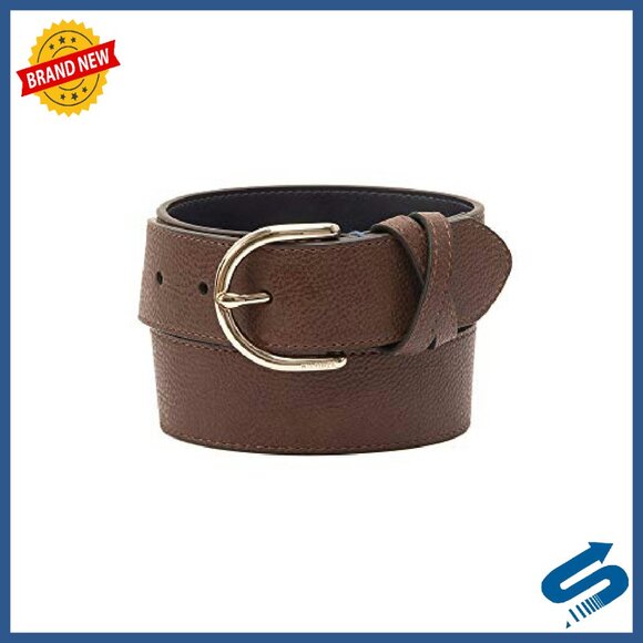 Women\'s Casual Cross Band Belt with Round Buckle for Jeans & Dresses